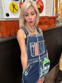 Levi Reworked Punk Overall Skirt - Reckless Swagger
