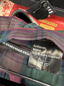 LINDSAY TARTAN HALFMOON SKIRT – WYND PLEATED MINI - Reckless Swagger