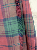LINDSAY TARTAN HALFMOON SKIRT – WYND PLEATED MINI - Reckless Swagger