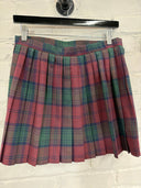LINDSAY TARTAN HALFMOON SKIRT – WYND PLEATED MINI - Reckless Swagger