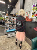 Liner Shirt "WILD ONES" rose and angel wings - Reckless Swagger