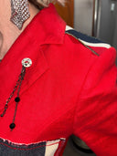 London Calling Clash Jacket - British Flag Punk Rock Statement Piece - Reckless Swagger