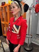 London Calling Clash Jacket - British Flag Punk Rock Statement Piece - Reckless Swagger