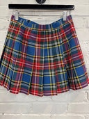 MACBETH TARTAN HALFMOON SKIRT – MONO PLEATED MINI – - Reckless Swagger