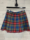 MACBETH TARTAN HALFMOON SKIRT – MONO PLEATED MINI – - Reckless Swagger