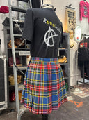MACBETH TARTAN HALFMOON SKIRT – MONO PLEATED MINI – - Reckless Swagger