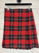 MACKQUEEN TARTAN SKIRT – MONO PLEATED MINI - Reckless Swagger