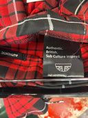 MACKQUEEN TARTAN SKIRT – MONO PLEATED MINI - Reckless Swagger