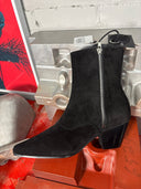Marlon Winklepicker Side Zip Suede - Reckless Swagger