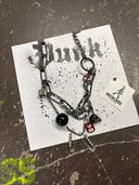 Necklace Chains & Skull - Reckless Swagger