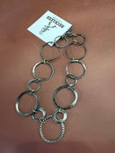 Necklace - Mixed Metal (matches earrings) - Reckless Swagger