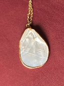 Necklace - Pearl drop on gold chain - Reckless Swagger