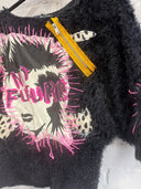 No Future Pink Black Sweater - Reckless Swagger