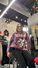 No Future Upcycled Sweater - Reckless Swagger