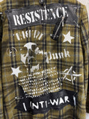 Olive Tartan Black Lthr - Reckless Swagger