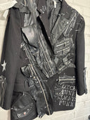 "Once Punk Always" Zip Blazer - Reckless Swagger