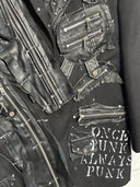 "Once Punk Always" Zip Blazer - Reckless Swagger