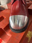 Original Commando Steel Cap Cherry Leather - Reckless Swagger