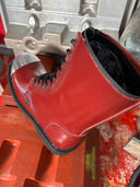 Original Commando Steel Cap Cherry Leather - Reckless Swagger
