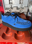 Original Wulfrun Creeper Blue Suede Single Sole - Reckless Swagger
