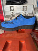 Original Wulfrun Creeper Blue Suede Single Sole - Reckless Swagger