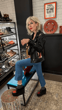 Perfecto Vegan Leather with Foils - Reckless Swagger