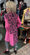 Pink Duster Letter - Reckless Swagger
