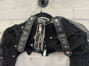 Punk Knit Bolero with Zippers & Pins - Reckless Swagger