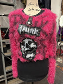 Punk Pink Skull Sweater - Reckless Swagger