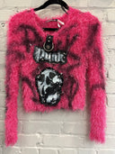 Punk Pink Skull Sweater - Reckless Swagger