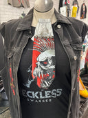 Punk Skull Silver Foil - Reckless Swagger