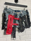 Punk Zip Shorts - Reckless Swagger