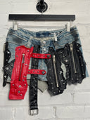Punk Zip Shorts - Reckless Swagger