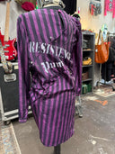 Purple Jail Rebel Stripe Punk Top Dress - Reckless Swagger
