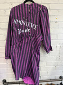 Purple Jail Rebel Stripe Punk Top Dress - Reckless Swagger