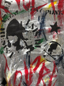 Rancid Social Distortion Painted Multicolor Punk Blazer - Reckless Swagger