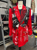 Red Punk No Future Coat - Reckless Swagger