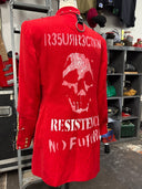Red Punk No Future Coat - Reckless Swagger