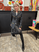 Reworked Superdry Premium 1954 Military Field Jacket — Multicolor Tartan Fringe Edition - Reckless Swagger