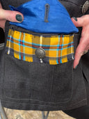 Reworked Superdry Premium 1954 Military Field Jacket — Multicolor Tartan Fringe Edition - Reckless Swagger