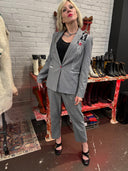 Rock N Roll Never Dies Custom Pants Suit Set - Rebellious Power Suit - Reckless Swagger