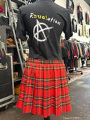 ROYAL STEWART TARTAN TARTAN SKIRT – MONO PLEATED MINI - Reckless Swagger
