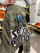 Sex Pistols Punk Cargo Skirt - Reckless Swagger