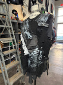 Shredded Black Vest - Reckless Swagger