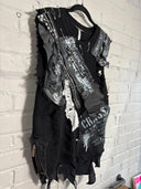 Shredded Black Vest - Reckless Swagger