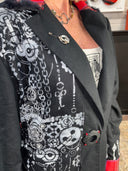 Steampunk in Scotland: Black and Red Tartan Jacket - Reckless Swagger