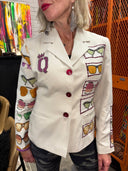 Summer Weight Don't Do Drama Jacket - Lightweight Punk Statement Piece - Reckless Swagger