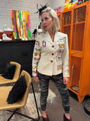 Summer Weight Don't Do Drama Jacket - Lightweight Punk Statement Piece - Reckless Swagger