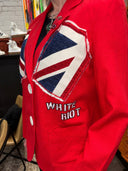 The Clash London Calling Union Jack Tapestry Jacket - Punk Rock Icon - Reckless Swagger