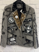 True Punk Houndstooth Leopard - Reckless Swagger